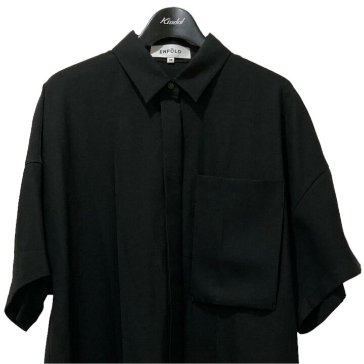 楽天市場】【中古】ENFOLD 2024SS WASHABLE CENTER-CREASE SHIRT 半袖 