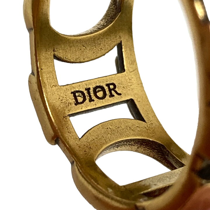 楽天市場】【中古】DIOR×ERLリング ゴールド サイズ：S【価格見直し 