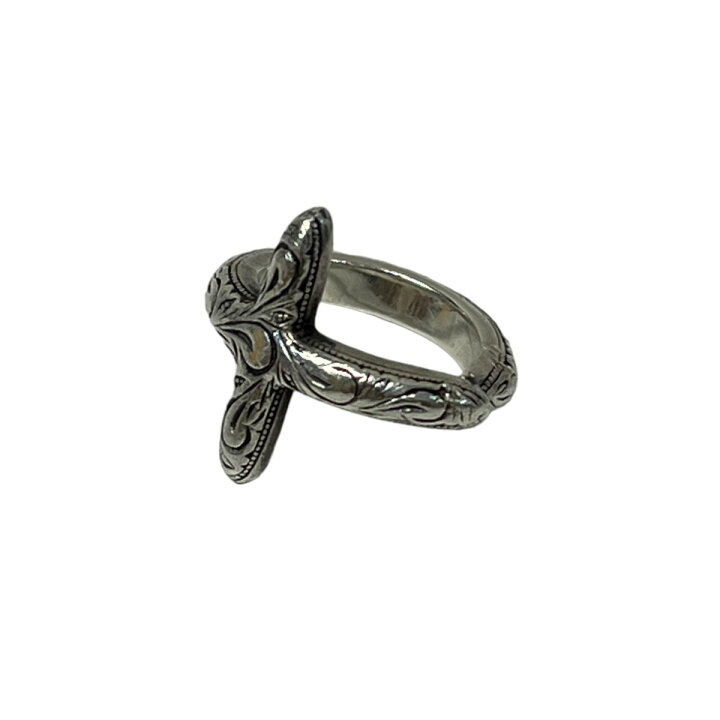 楽天市場】【中古】ANTIDOTE BUYERS CLUB Engraved Cross Ring クロス 