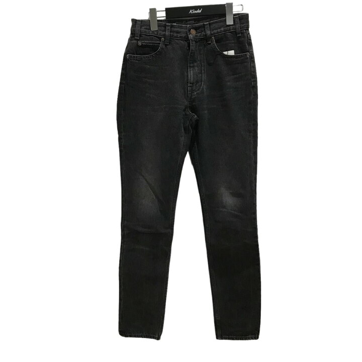 CELINE スキニーデニム M SK 003 サイズ 27 黒 1/2 