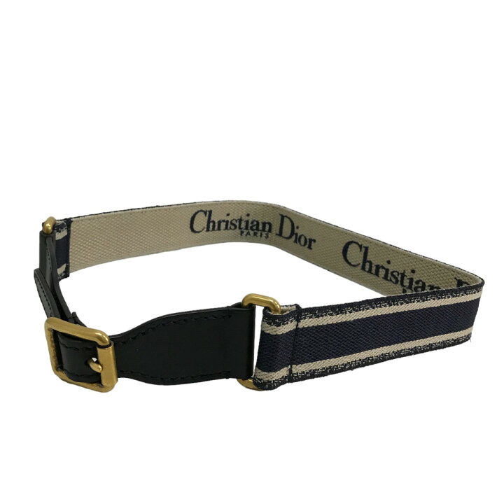 楽天市場】【中古】Christian Diorエンブロイダリーキャンバスロゴ 