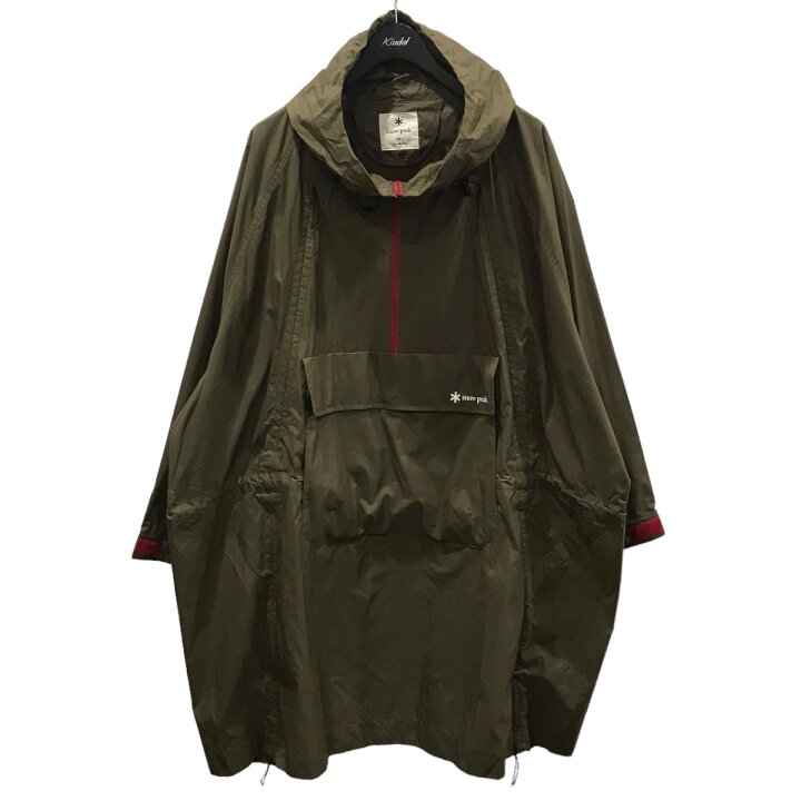 楽天市場】【中古】snow peak ハーフジップフーデッドナイロンロング  