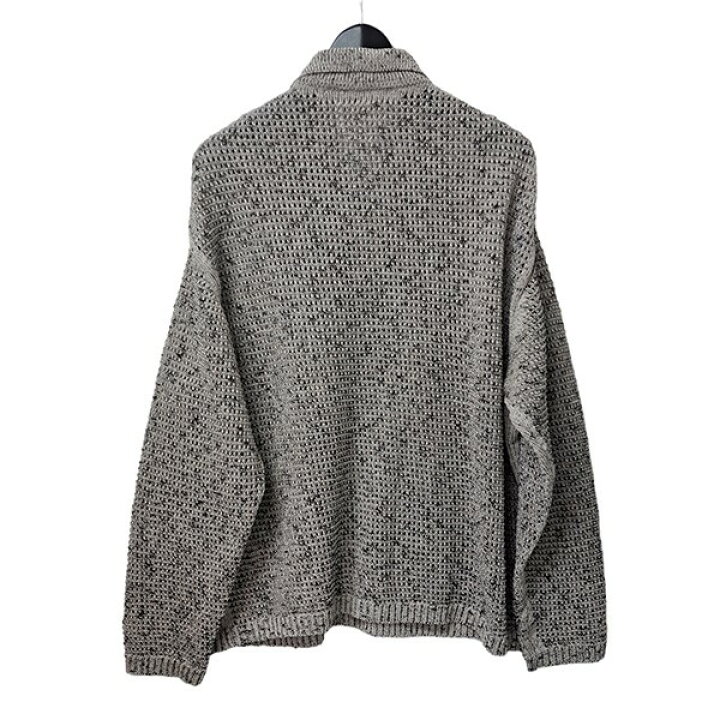 YOKE (ヨーク) 24SS ぬらす MESH KNITTED BUTTONED CARDIGAN メッシュ 