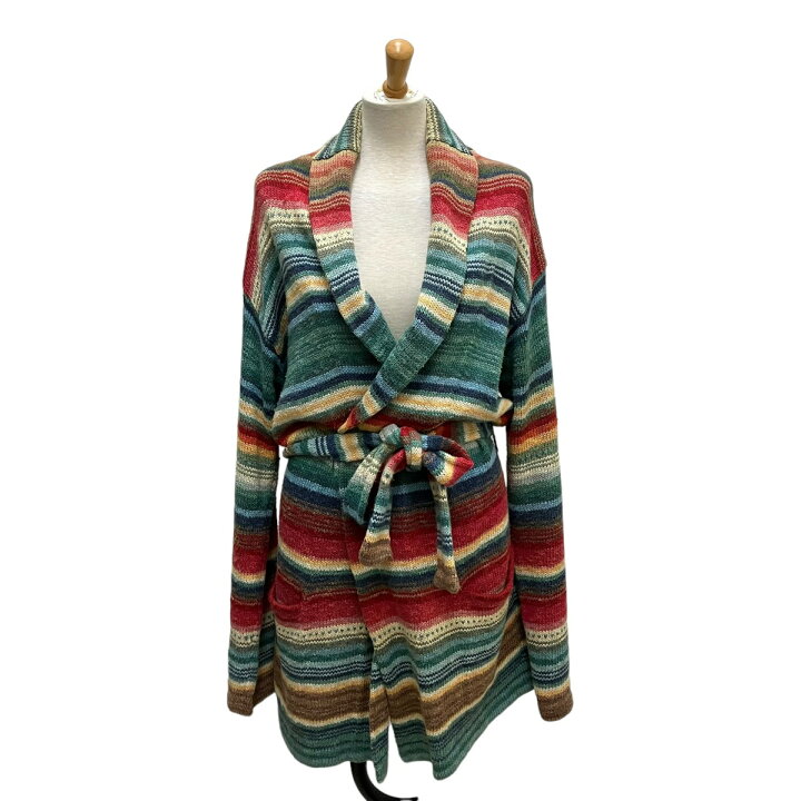 楽天市場】【中古】LAUREN RALPH LAUREN ネイティブ柄 ハンドニット  