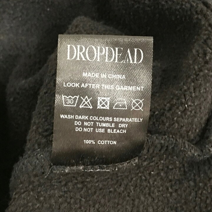 楽天市場】【中古】DROPDEAD ダメージ加工プリントプルオーバー 
