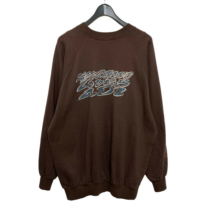 楽天市場】【中古】everyone23AW loves ADI crew neck sweatshirt 