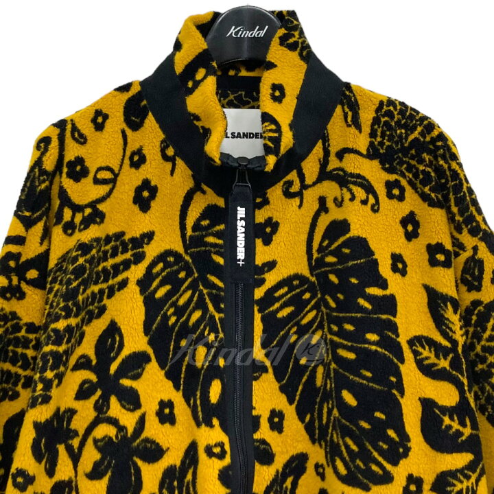 楽天市場】【中古】JIL SANDER花柄フリースジャケット イエロー 