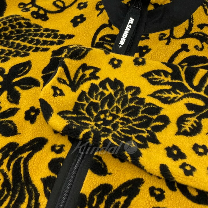 楽天市場】【中古】JIL SANDER花柄フリースジャケット イエロー 