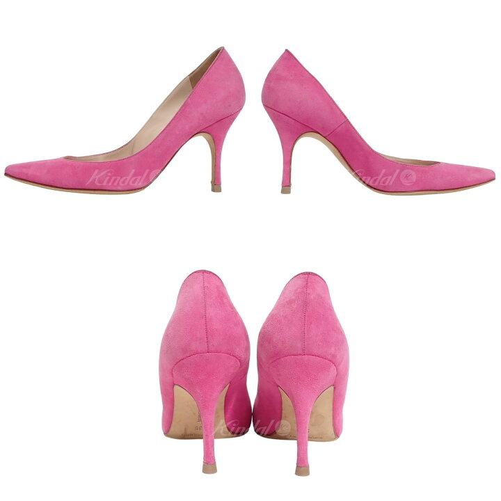 楽天市場】【中古】MANOLO BLAHNIK ヒールパンプス ピンク サイズ：35  