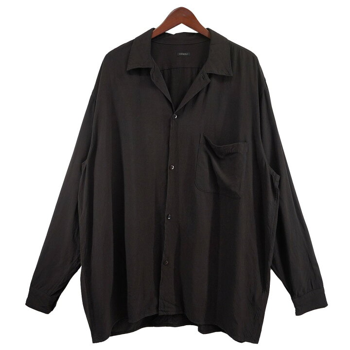 楽天市場】【中古】COMOLI24SS レーヨン オープンカラーシャツ 