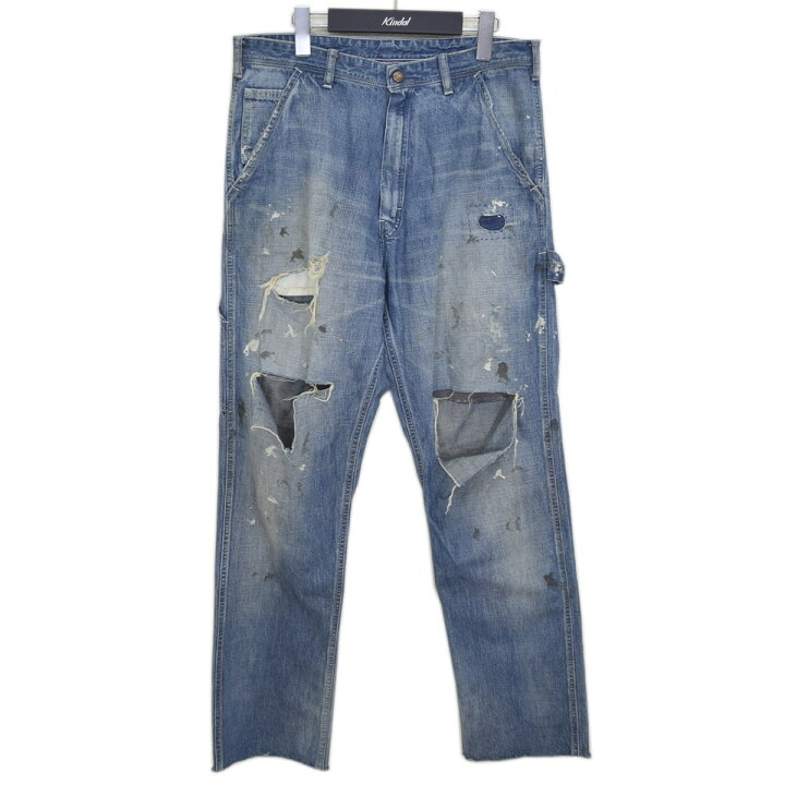 楽天市場】【中古】SAINT MICHAEL 24SS DENIM PANTS PAINTER コットン 