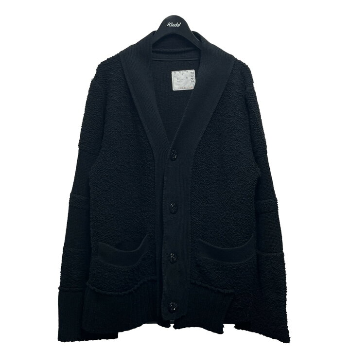 楽天市場】【中古】sacai 20AW Wool Knit Cardigan 20-02402M ブラック 