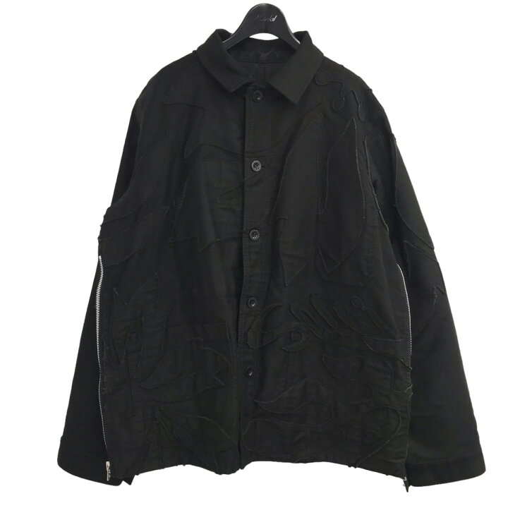 楽天市場】【中古】sacai 2024SS「Moleskin Embroidered Patch Jacket 
