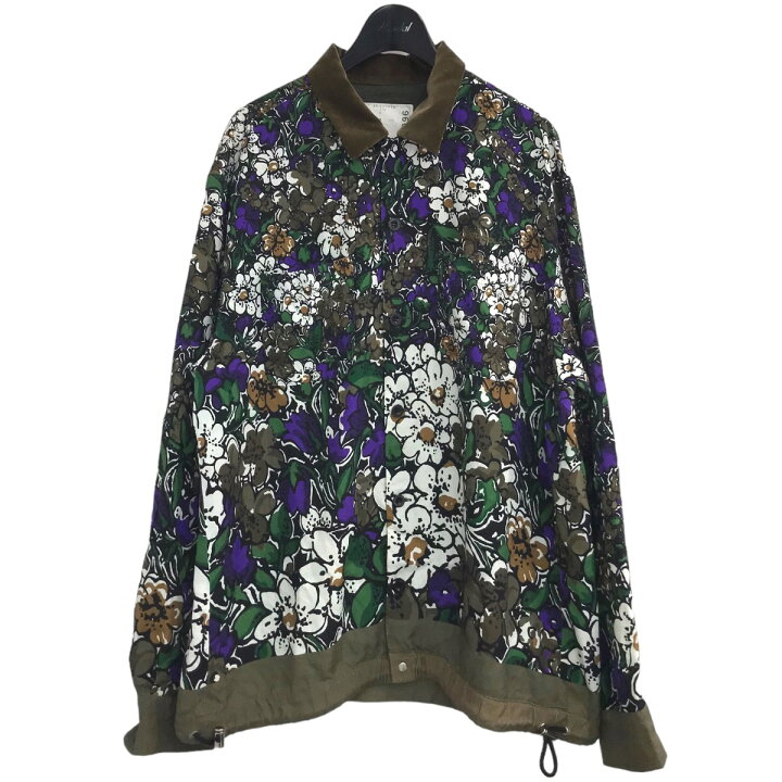 楽天市場】【中古】sacai「Floral Print shirt」 フローラルプリント 