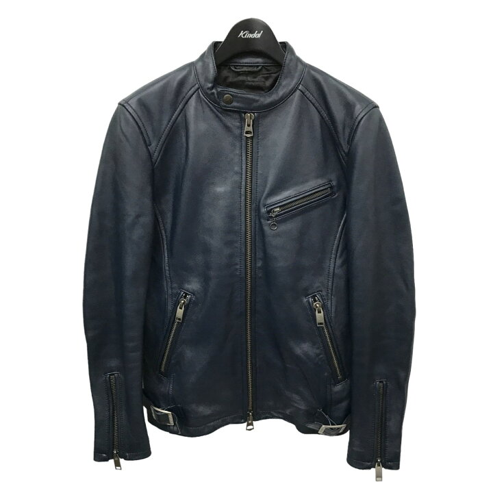 楽天市場】【中古】JACKROSE シングルライダースジャケット レザー 