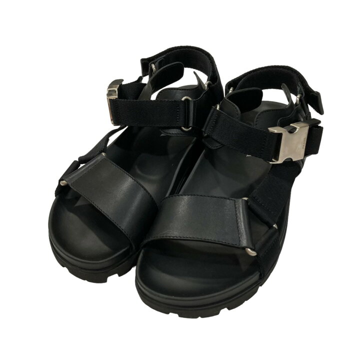 楽天市場】【中古】PRADA ストラップサンダル 2X3055 ブラック サイズ 