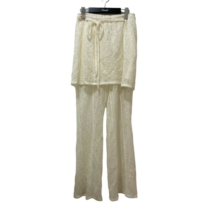 楽天市場】【中古】MAISON SPECIAL Wrap Layered Lace Pants ラップ 