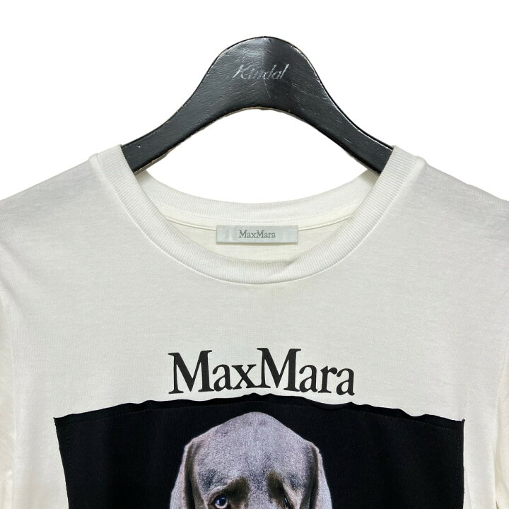 楽天市場】【中古】MaxMara ドッグスター Tシャツ 19460919 ホワイト 