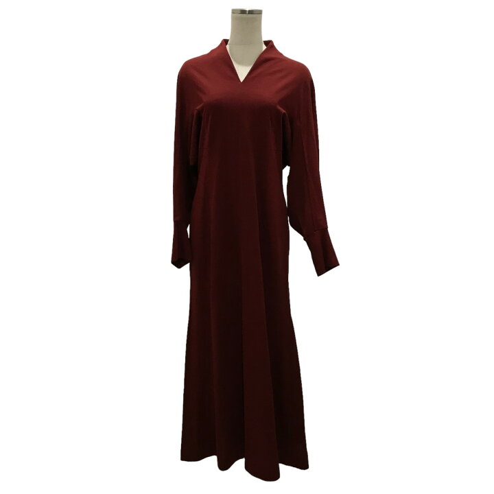 楽天市場】【中古】mame kurogouchi 22AWV-Neck Classic Cotton Dress  