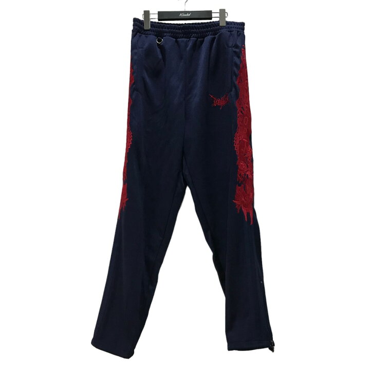 楽天市場】【中古】doublet CHAOS EMBROIDERY TRACK PANTS カオス刺繍 