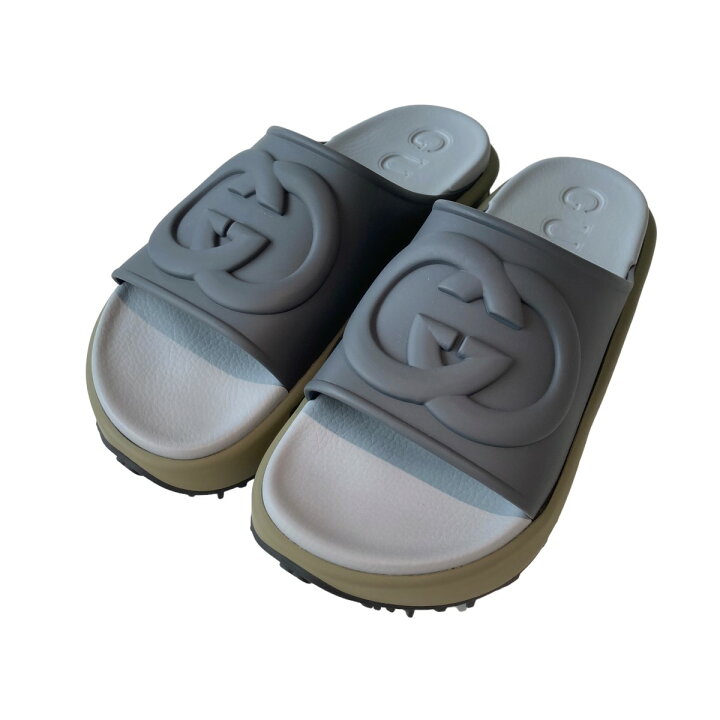 楽天市場】【中古】GUCCI インターロッキングG スライドサンダル 