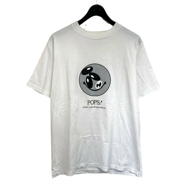 楽天市場】【中古】kudos 21SS プリントクルーネックTシャツ ホワイト 