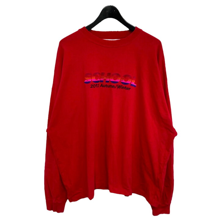 楽天市場】【中古】DAIRIKU 22AW SCHOOL Embroidery Vintage Tee 