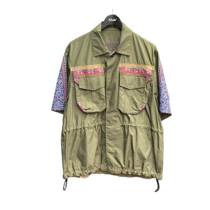 楽天市場】【中古】sacai シャーリングエンブロイダリーミックス半袖 
