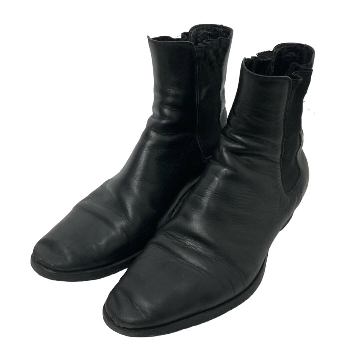 楽天市場】【中古】Saint Laurent Parisサイドゴアブーツ ブラック 