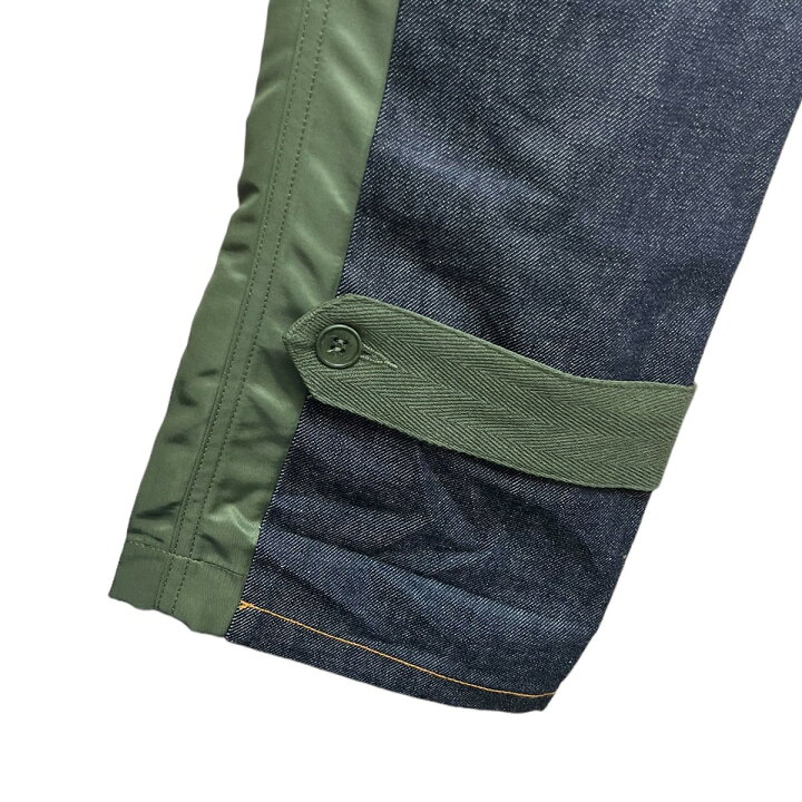 楽天市場】【中古】sacai×A．P．C． PANTALON HARU 切替デニムパンツ 