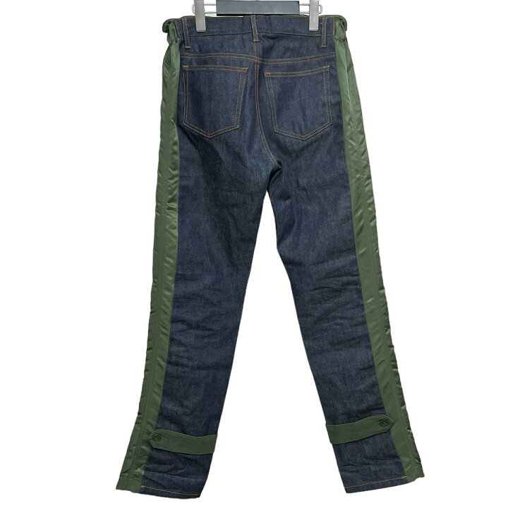 楽天市場】【中古】sacai×A．P．C． PANTALON HARU 切替デニムパンツ 