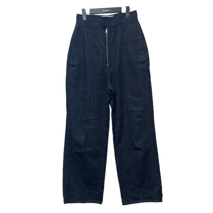 楽天市場】【中古】LIVINGTONE BLEK Zipper fly high waist 