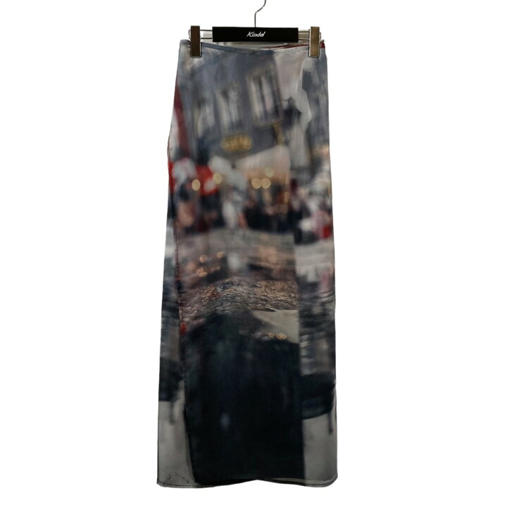 楽天市場】【中古】AMERI DAILY LIFE SCENERY SHEER SKIRT 巻き  