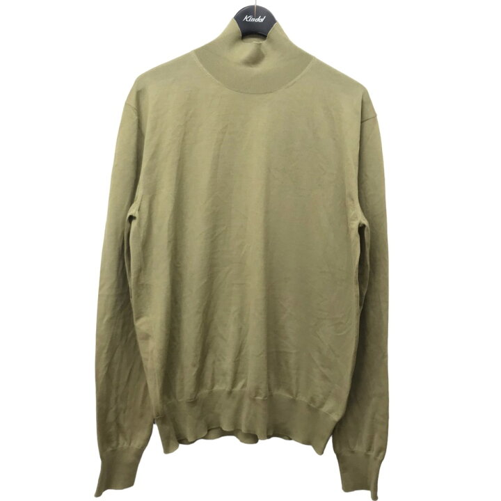 楽天市場】【中古】BOTTEGA VENETA ハイネックニット 735628 カーキ 