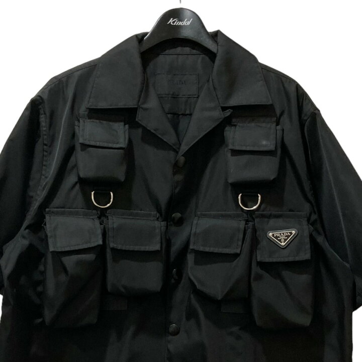 楽天市場】【中古】PRADA 2024SS RE-NYLON三角プレートマルチポケット 