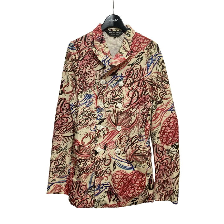 楽天市場】【中古】COMME des GARCONS HOMME PLUS タトゥー総柄 