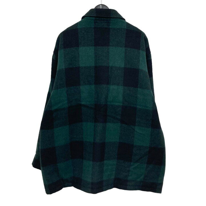 楽天市場】【中古】DESCENDANTウールチェックジャケット グリーン 