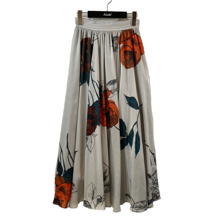 楽天市場】【中古】AMERI ELLA CIRCULAR SKIRT 花柄 ロングスカート  