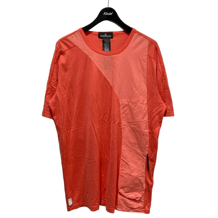 楽天市場】【中古】STONE ISLAND 切替Tシャツ 671920410 サーモン  