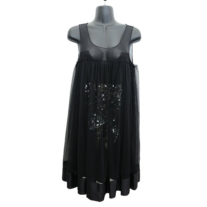 楽天市場】【中古】VIVIENNE TAM スパンコール装飾チュールレイヤード 