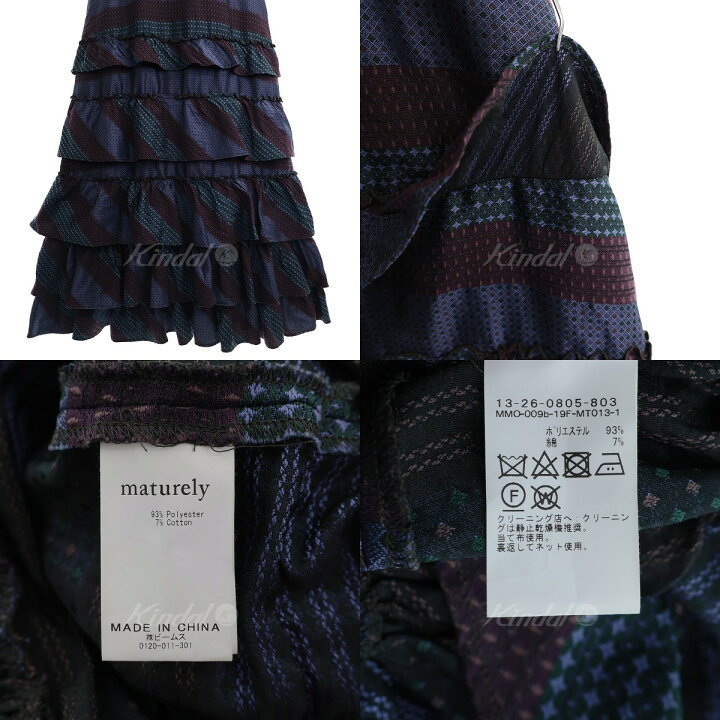楽天市場】【中古】maturelyジャガードウエスタンドレスJacquard 