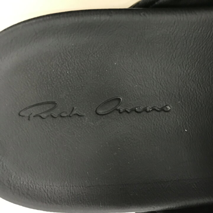 楽天市場】【中古】RICK OWENS GETH PUFFER SLIDE サンダル RU01C4817 