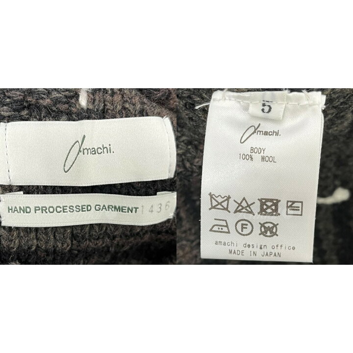 楽天市場】【中古】amachi． 2023AW ｢Snow Covered Knit｣ ニット 