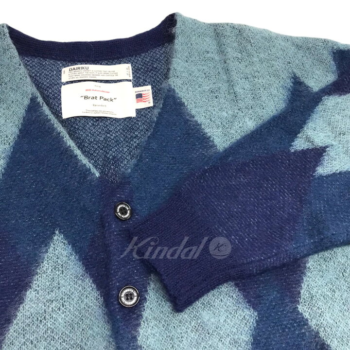 楽天市場】【中古】DAIRIKU×BEAMS 2021AW 「Mohair ArgyleKnit  