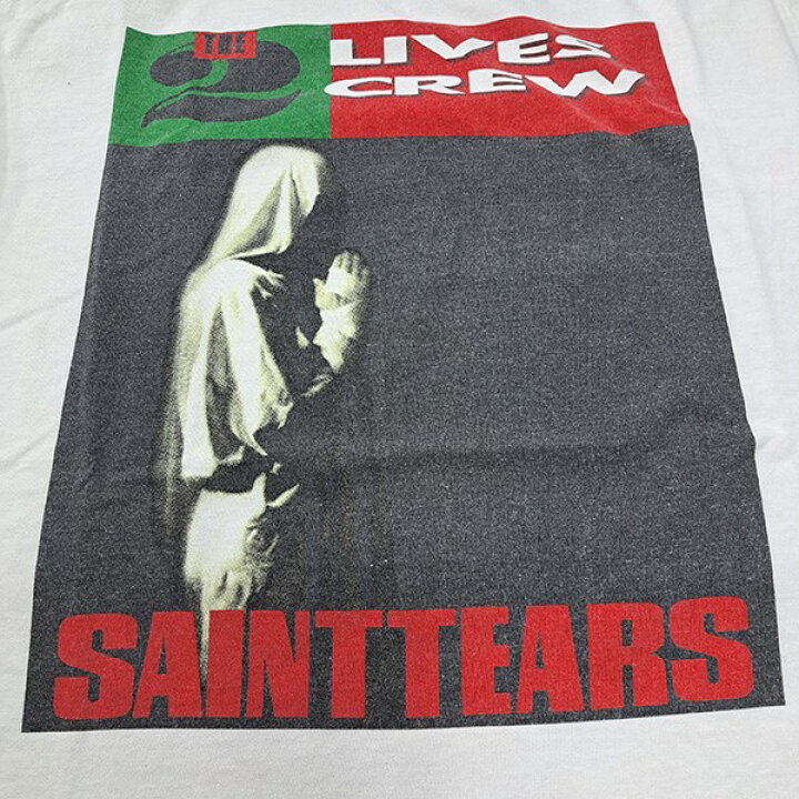 楽天市場】【中古】SAINT MICHAEL24SS DT SS TEE LIVE CREW プリントT 