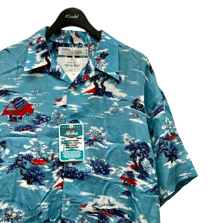 楽天市場】【中古】DAIRIKU Cliff Aloha Shirt 総柄アロハシャツ 24SS  
