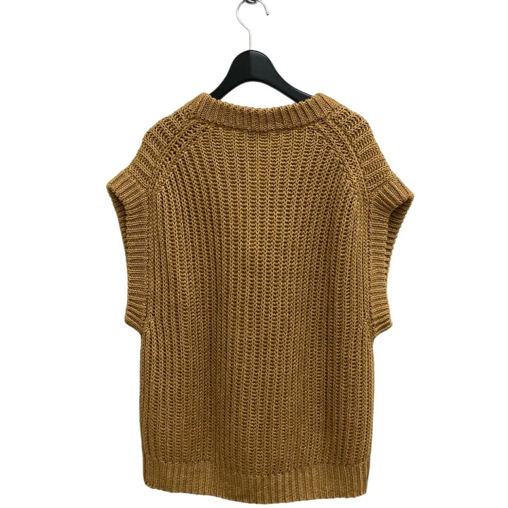 楽天市場】【中古】Cristaseya 20SS LINEN RIBBED 3 YARN GILET ニット 