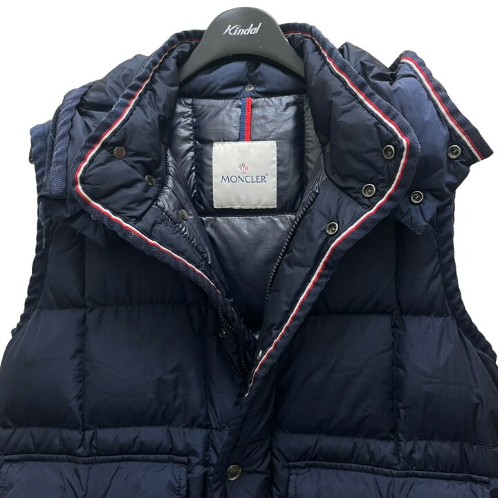 MONCLER ダウンベスト ネイビー サイズ2 TAPAJOS モンクレール
