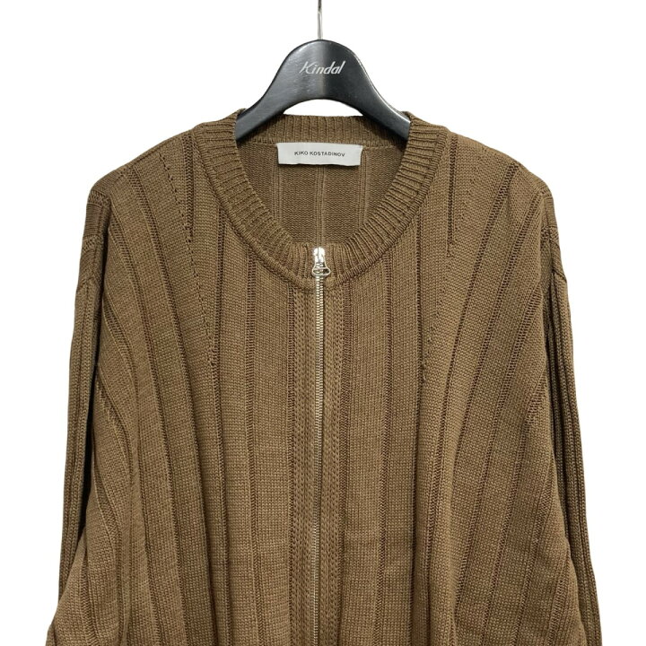 楽天市場】【中古】Kiko Kostadinov 21AW Harkman Knit Zip Cardigan 