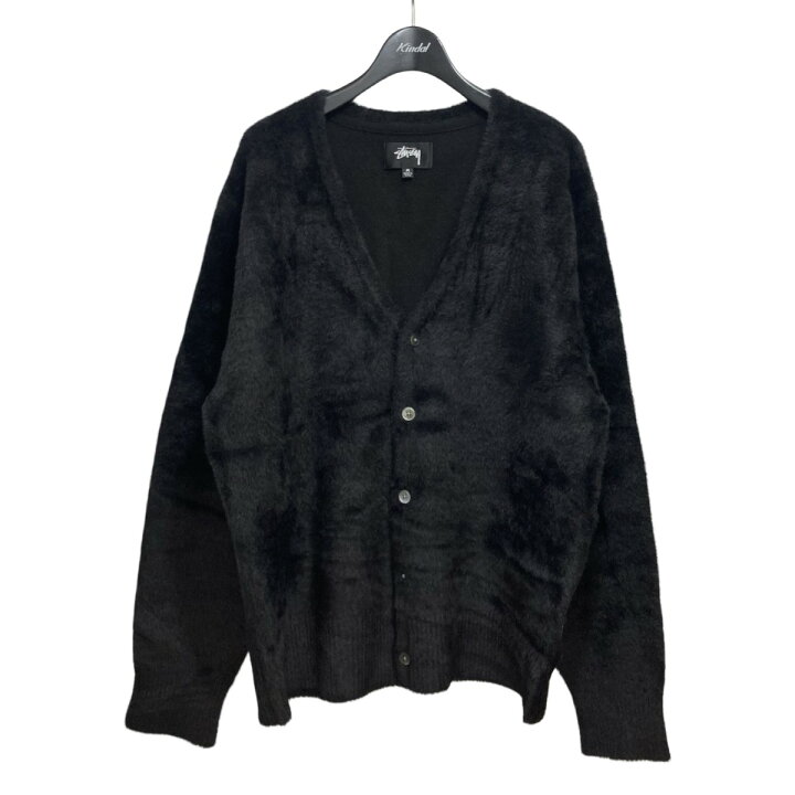楽天市場】【中古】stussy 24SS シャギーカーディガン 117094 ブラック 